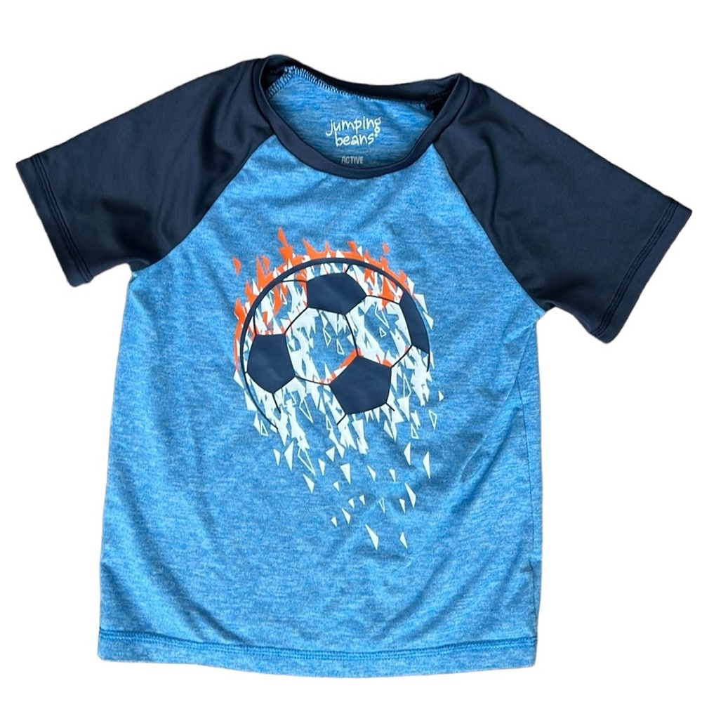 Jumping beans soccer dri fit shirt size 4T